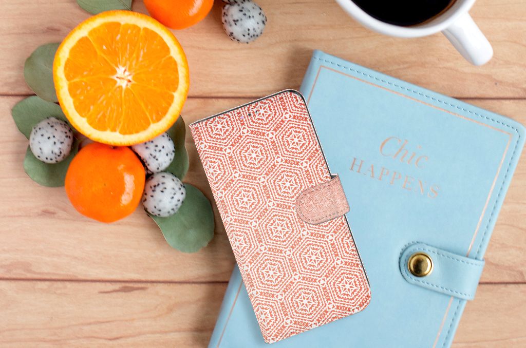 Samsung Galaxy A32 4G Telefoon Hoesje Pattern Orange