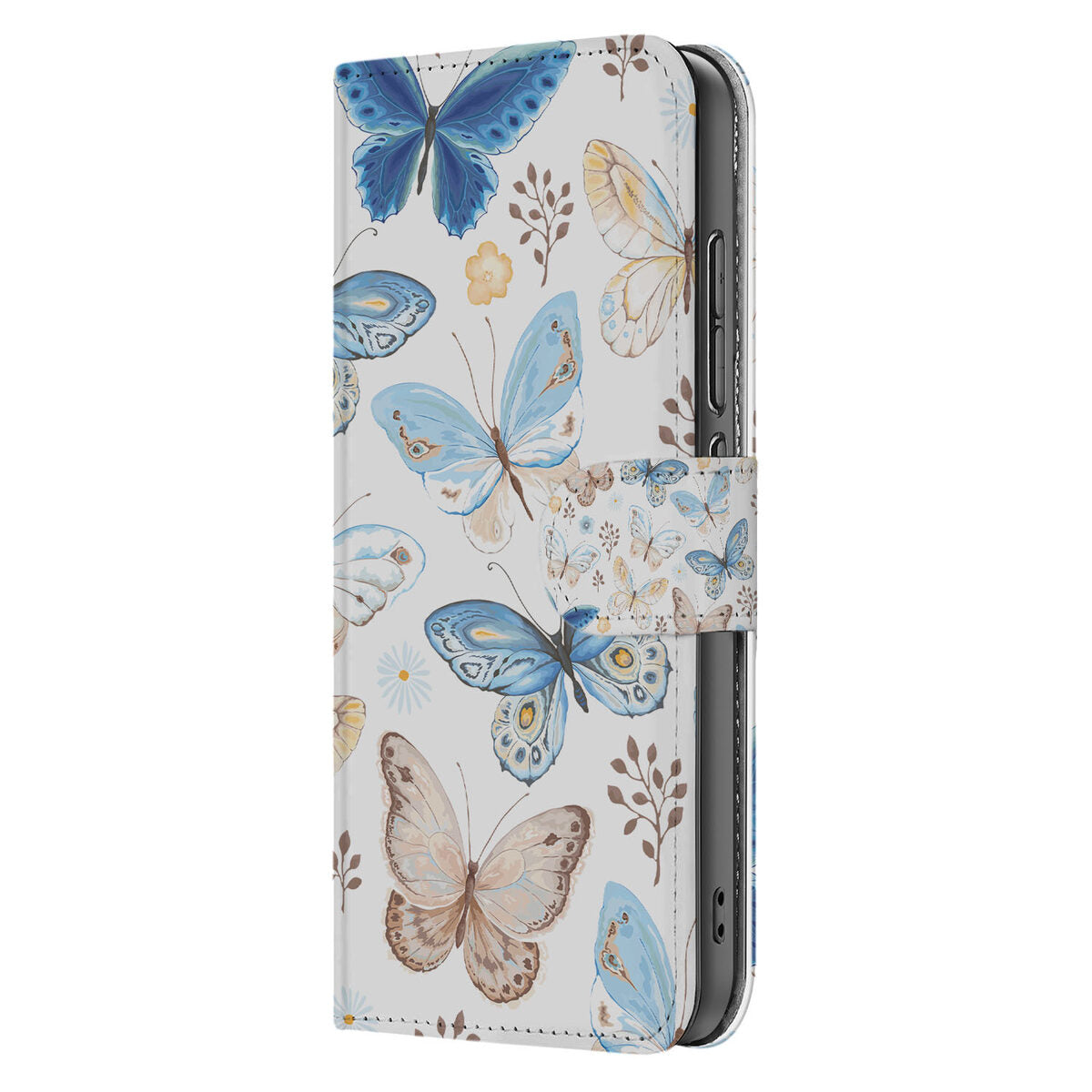 Telefoonhoesje met Pasjes voor OPPO Reno 13 Pro Vlinder