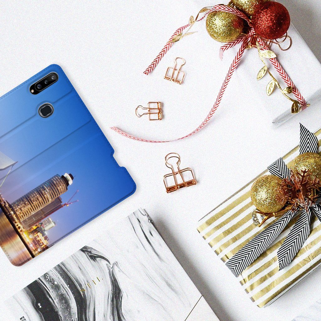 Samsung Galaxy A20s Book Cover Rotterdam - B2C Telecom