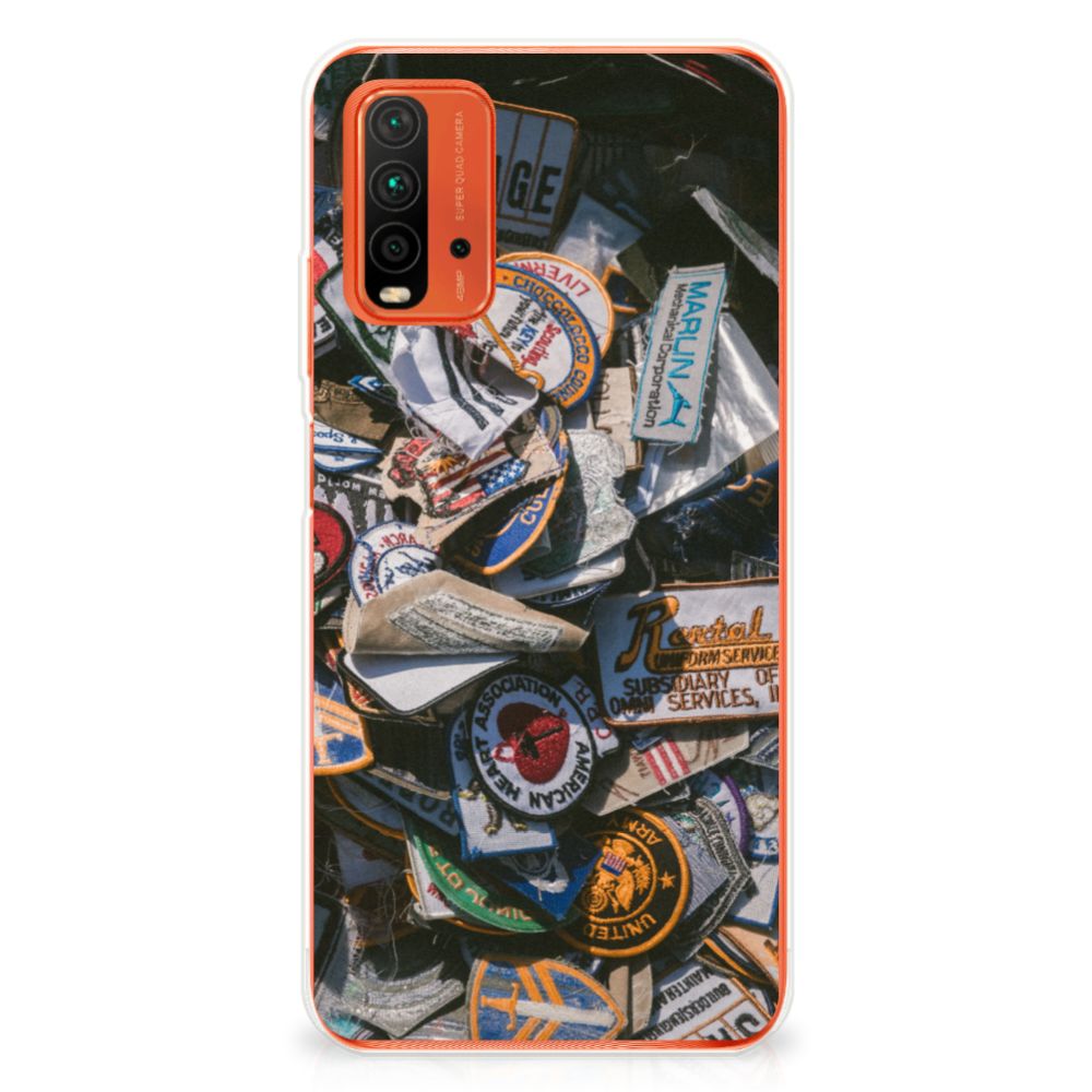 Xiaomi Poco M3 Siliconen Hoesje met foto Badges