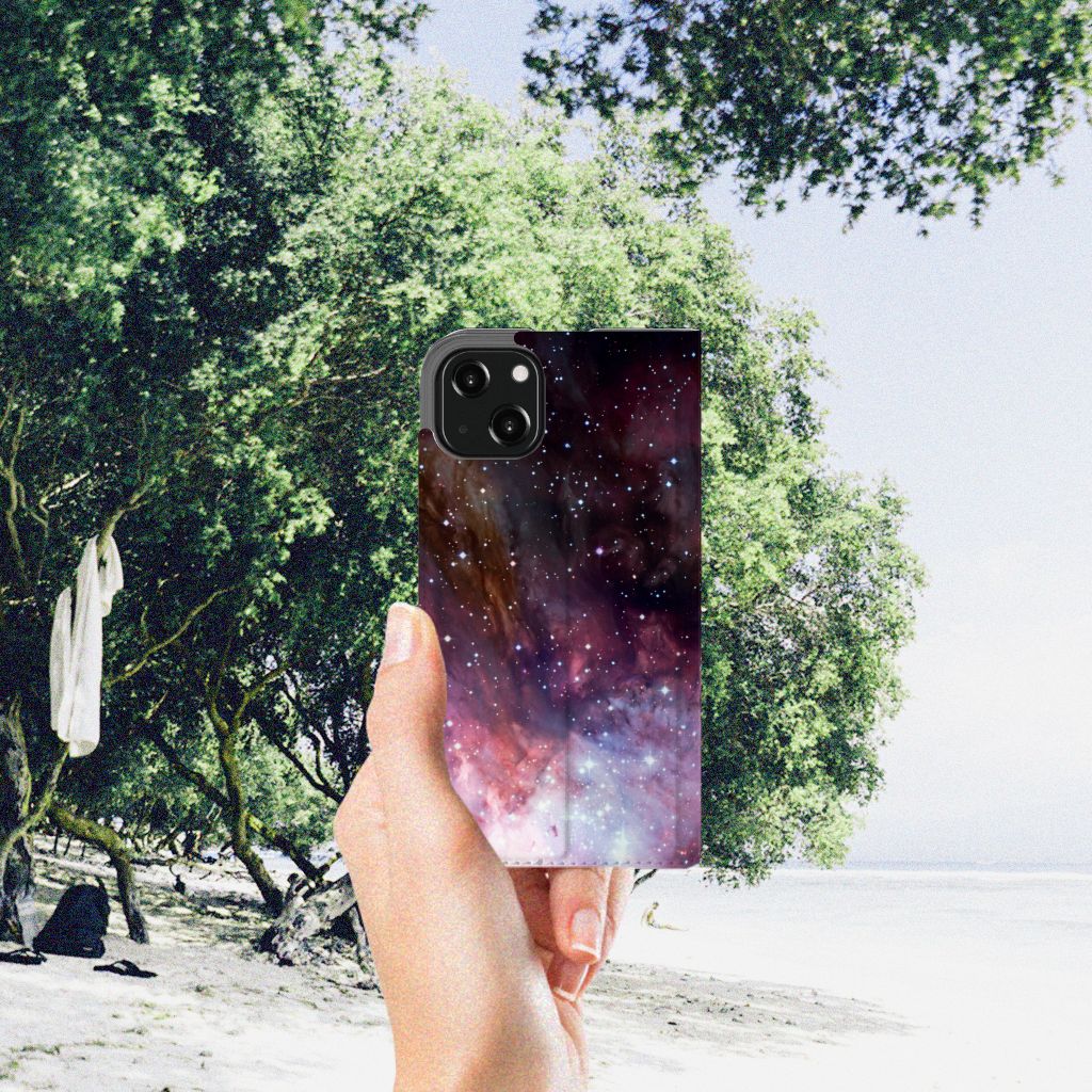 Stand Case voor iPhone 13 Galaxy