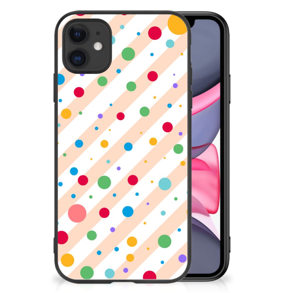 iPhone 11 Back Case Dots