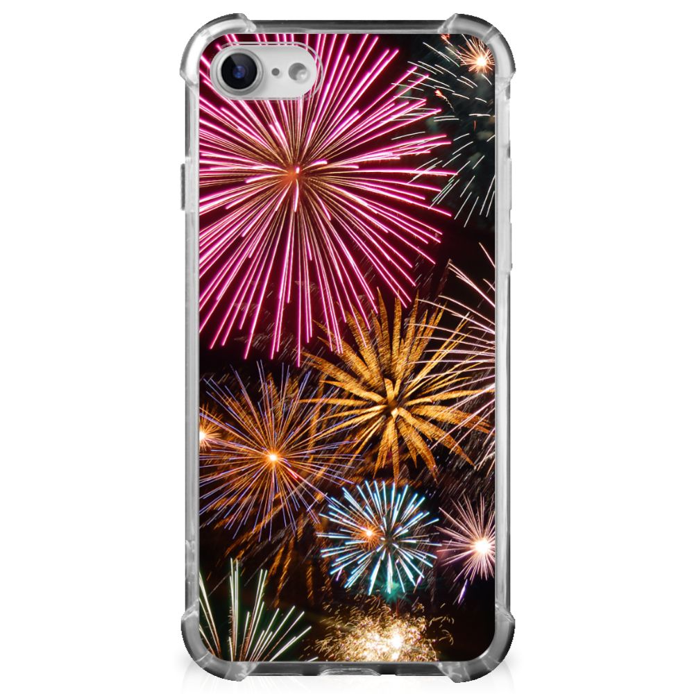 iPhone SE 2022/2020 | iPhone 8/7 Anti Shock Bumper Case Vuurwerk