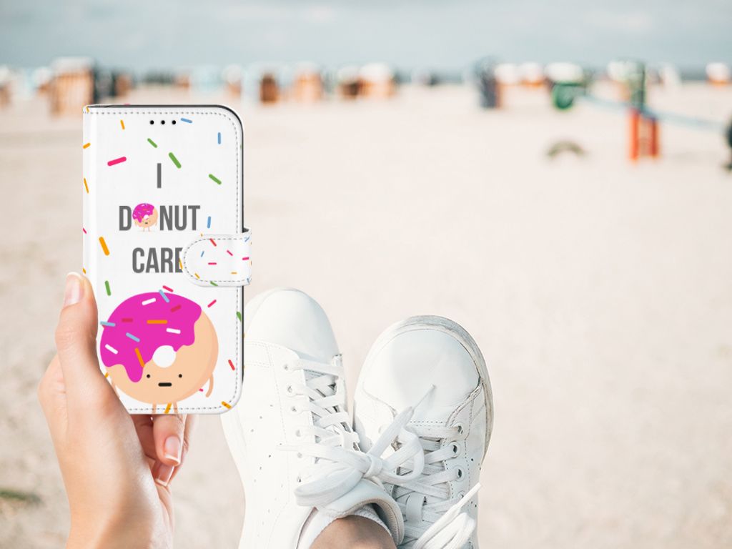 Apple iPhone 11 Book Cover Donut Roze