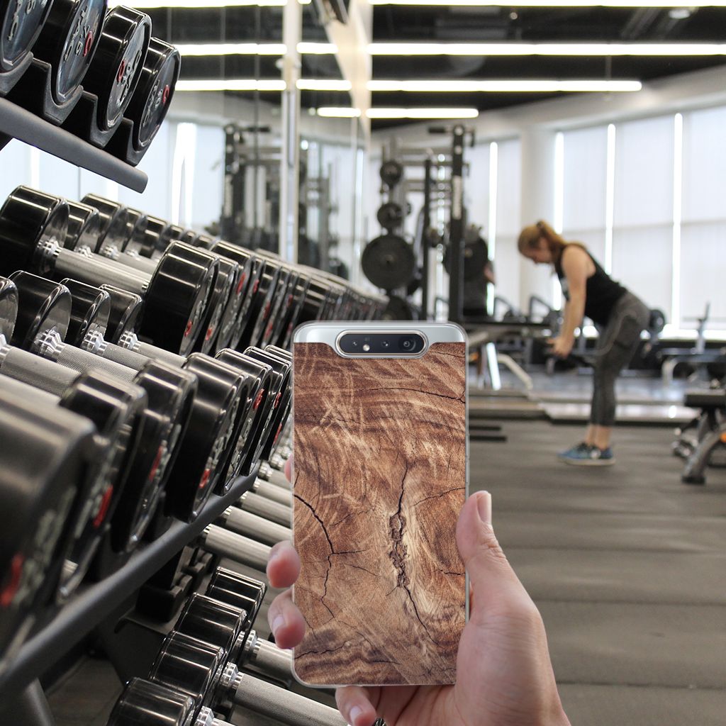 Samsung Galaxy A80 Bumper Hoesje Tree Trunk