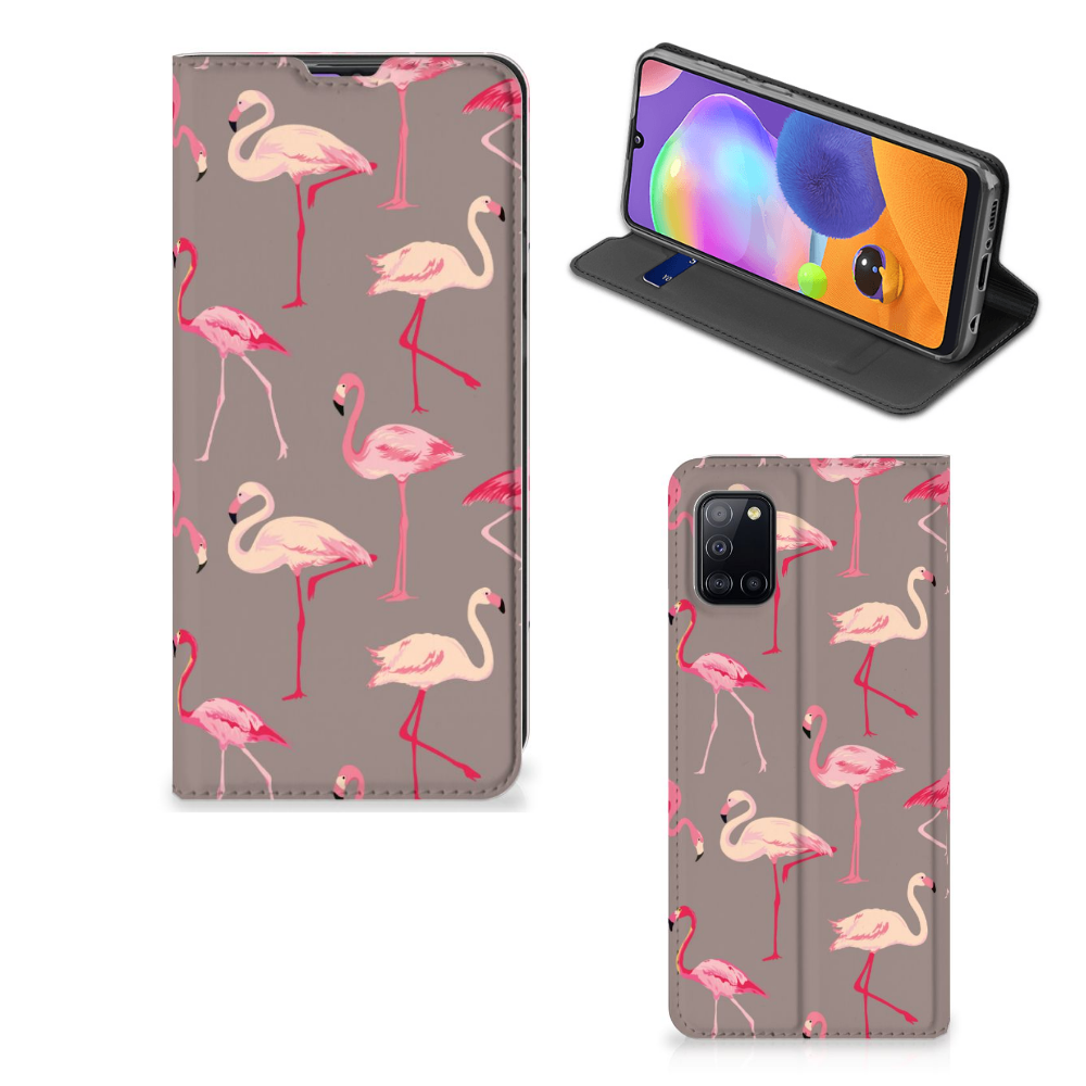 Samsung Galaxy A31 Hoesje maken Flamingo - B2C Telecom