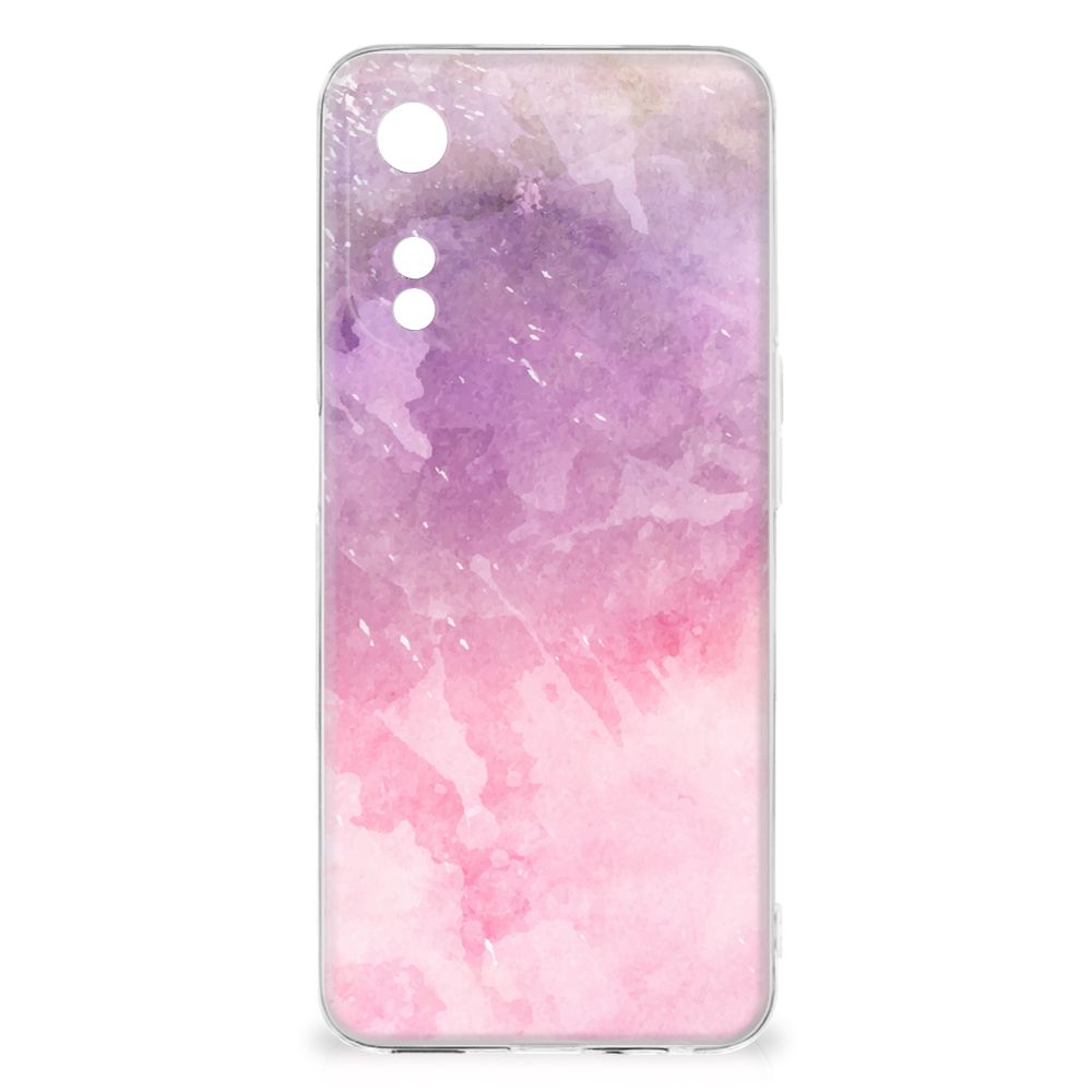 Hoesje maken OPPO A78 5G | A58 5G Pink Purple Paint