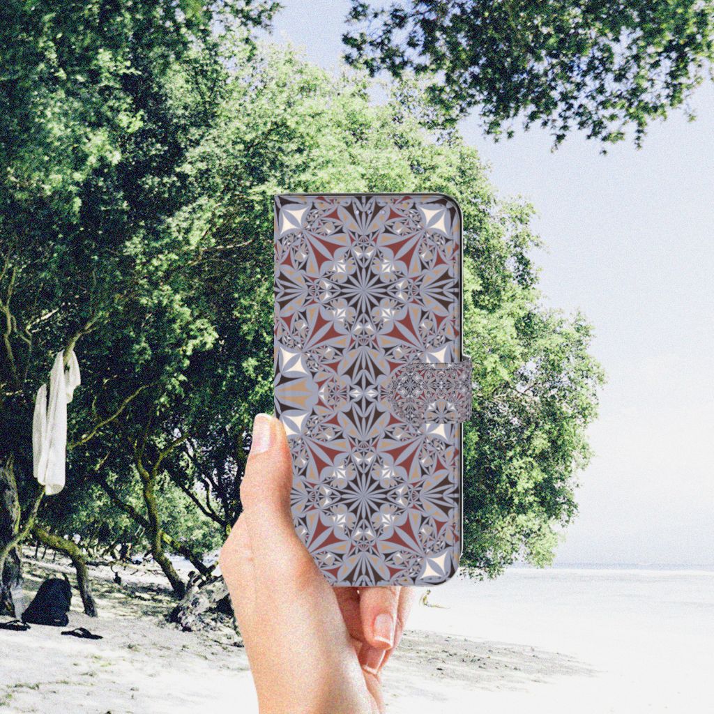 Motorola Moto G31 | G41 Bookcase Flower Tiles