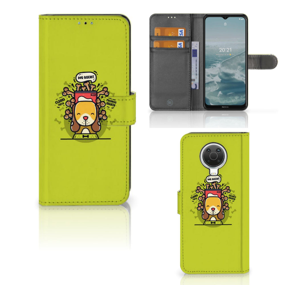 Nokia G10 | G20 Leuk Hoesje Doggy Biscuit