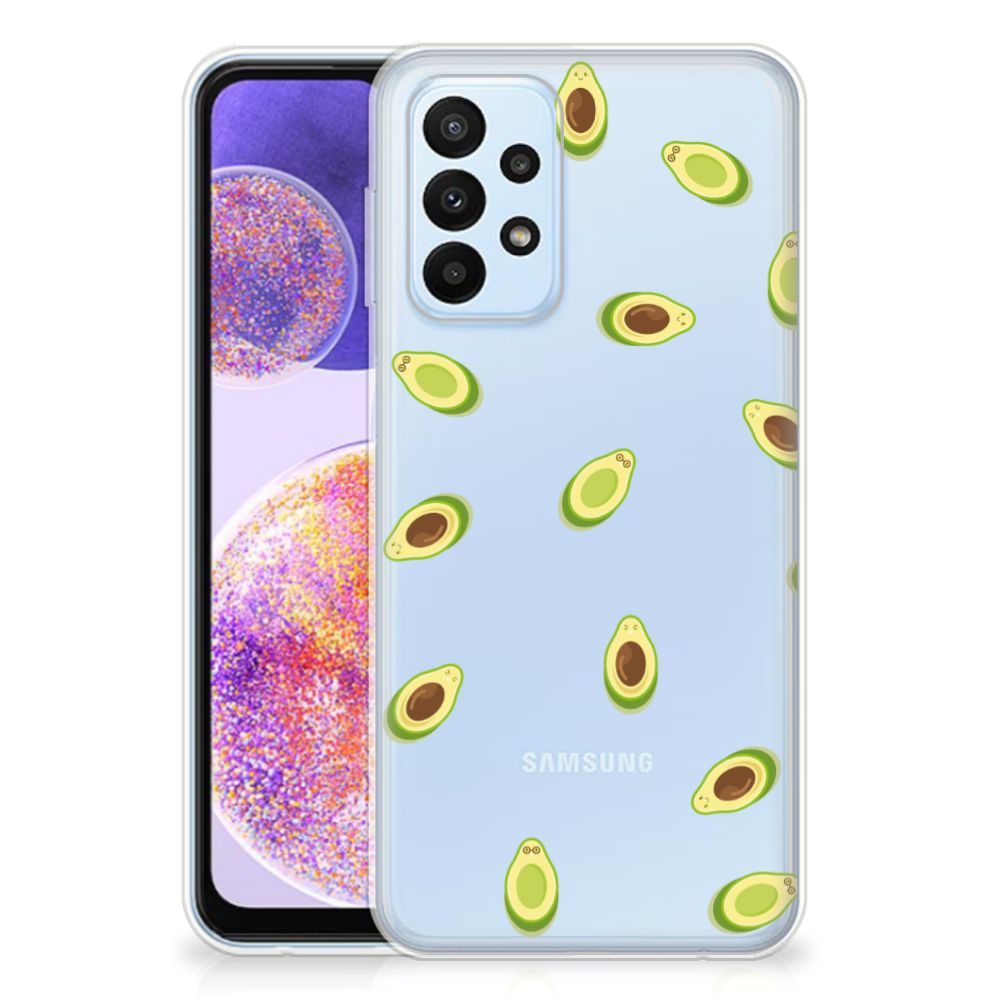 Samsung Galaxy A23 Siliconen Case Avocado
