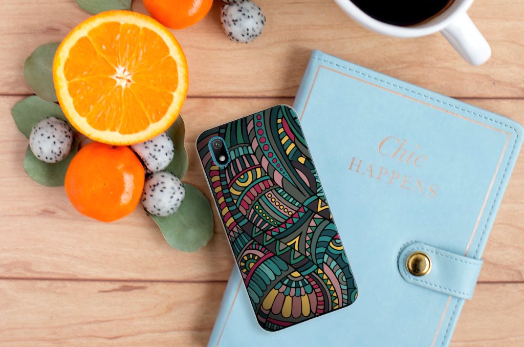 Huawei Y5 (2019) TPU bumper Aztec