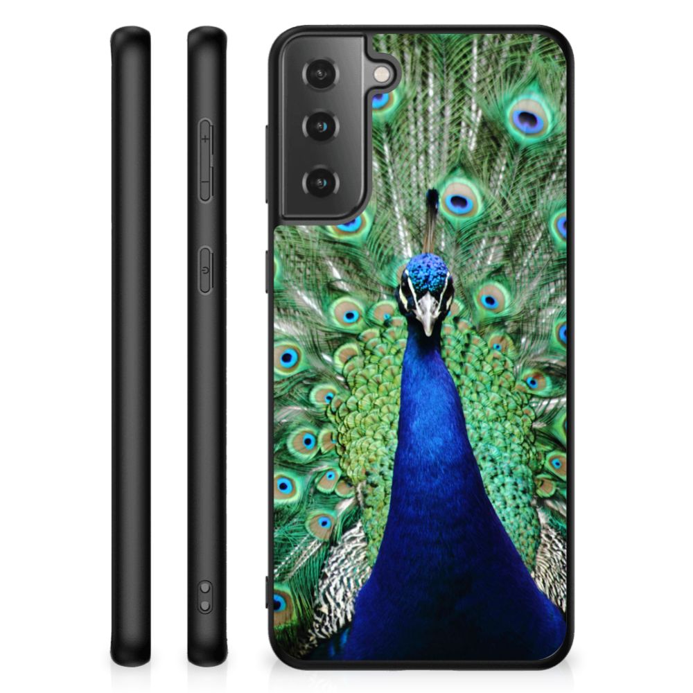 Samsung Galaxy S21 Dierenprint Telefoonhoesje Pauw B2C Telecom