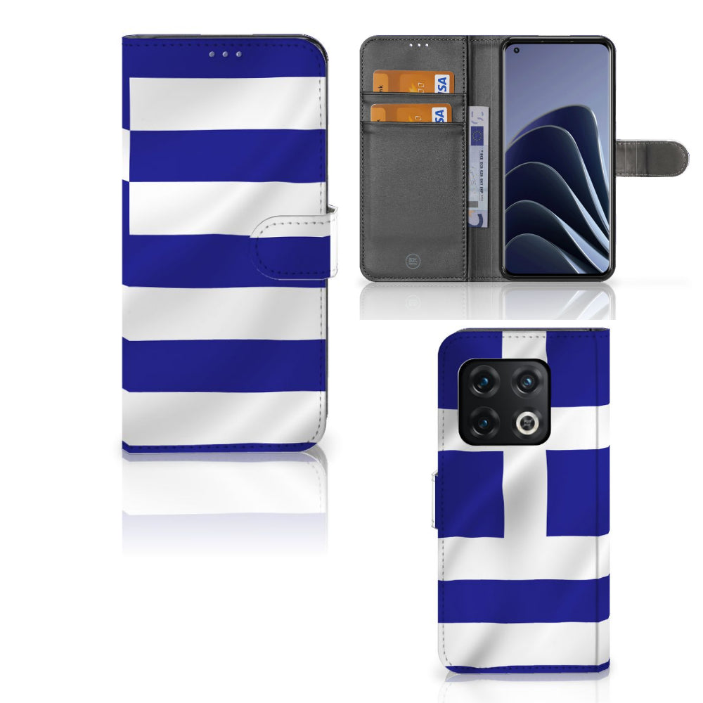 OnePlus 10 Pro Bookstyle Case Griekenland