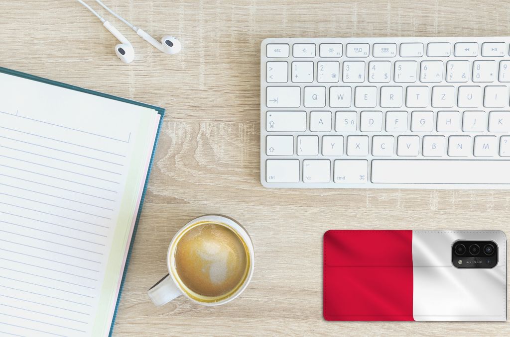 OPPO A54 5G | A74 5G | A93 5G Standcase Polen - B2C Telecom