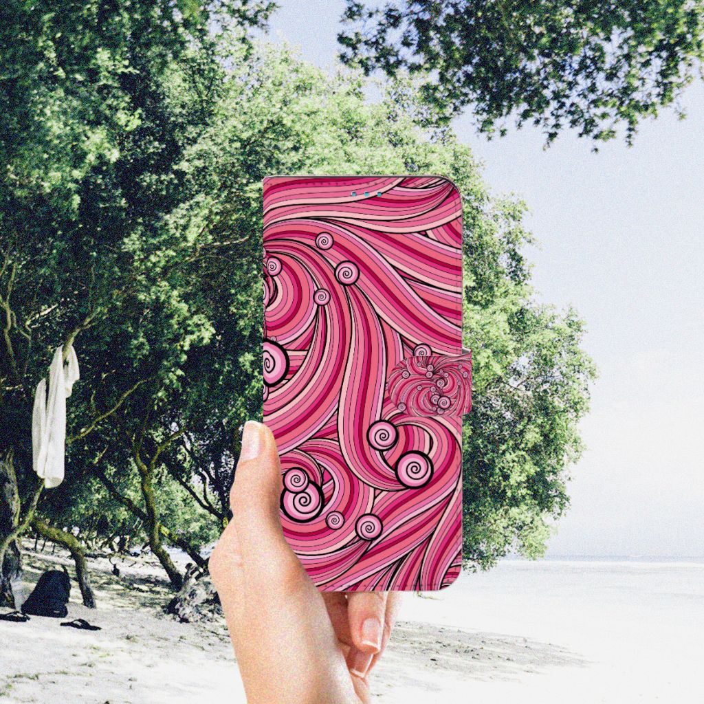 Motorola Moto G51 5G Hoesje Swirl Pink