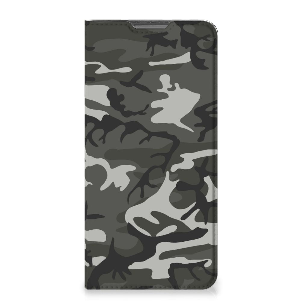 Motorola Moto G52 | Moto G82 Hoesje met Magneet Army Light - B2C Telecom