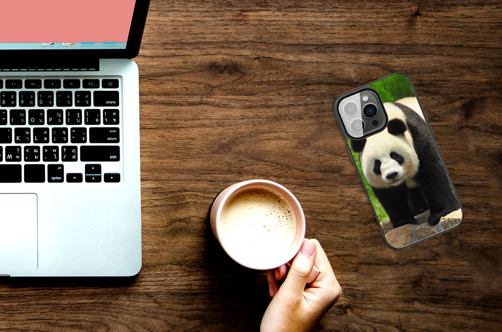 iPhone 13 Pro Max Dierenprint Telefoonhoesje Panda B2C Telecom