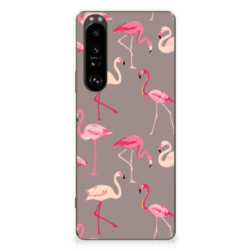 Sony Xperia 1 III TPU Hoesje Flamingo B2C Telecom