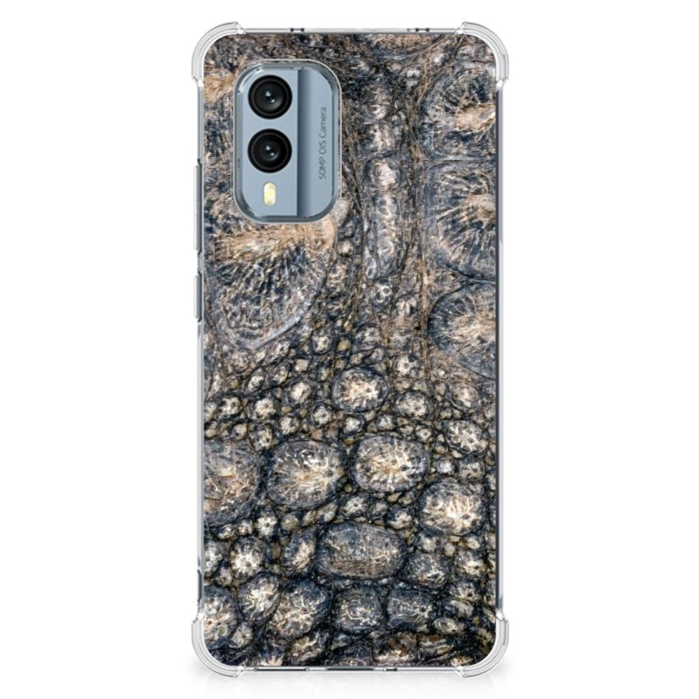 Nokia X30 Case Anti-shock Krokodillenprint B2C Telecom