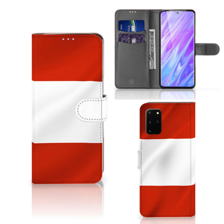 Samsung Galaxy S20 Plus Bookstyle Case Oostenrijk