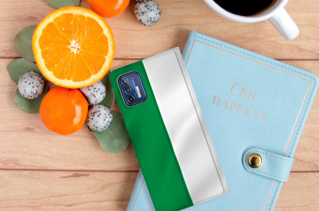 Motorola Moto G9 Plus Standcase Italië - B2C Telecom