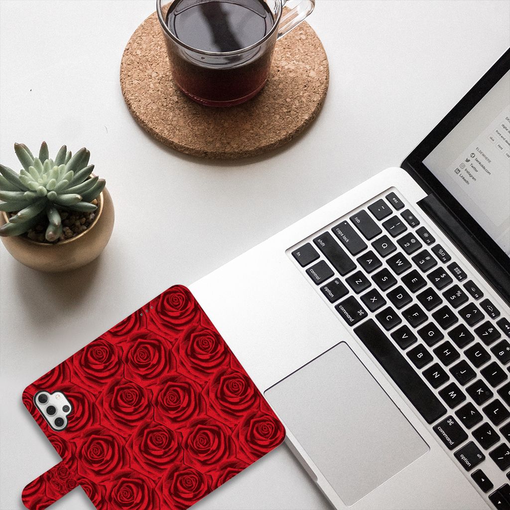 Samsung Galaxy A32 5G Hoesje Red Roses