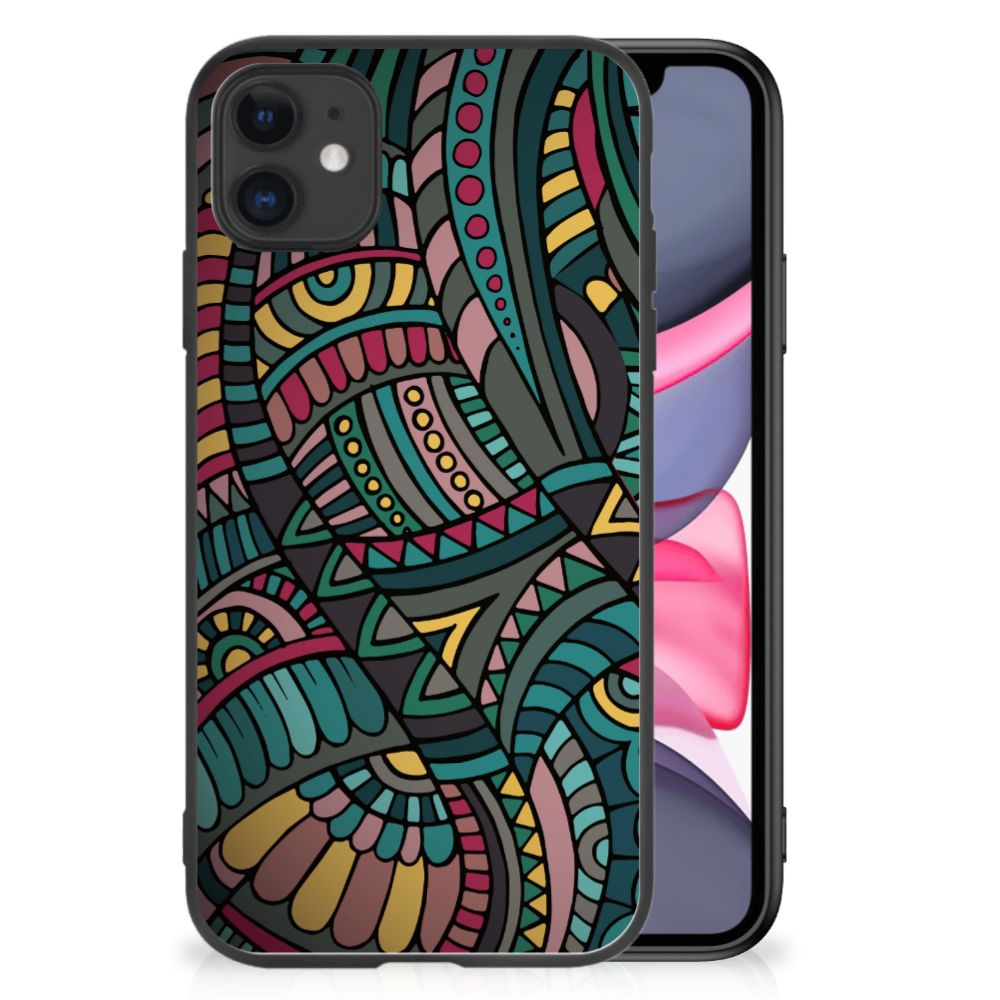 iPhone 11 Back Case Aztec