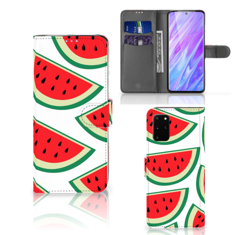 Samsung Galaxy S20 Plus Book Cover Watermelons