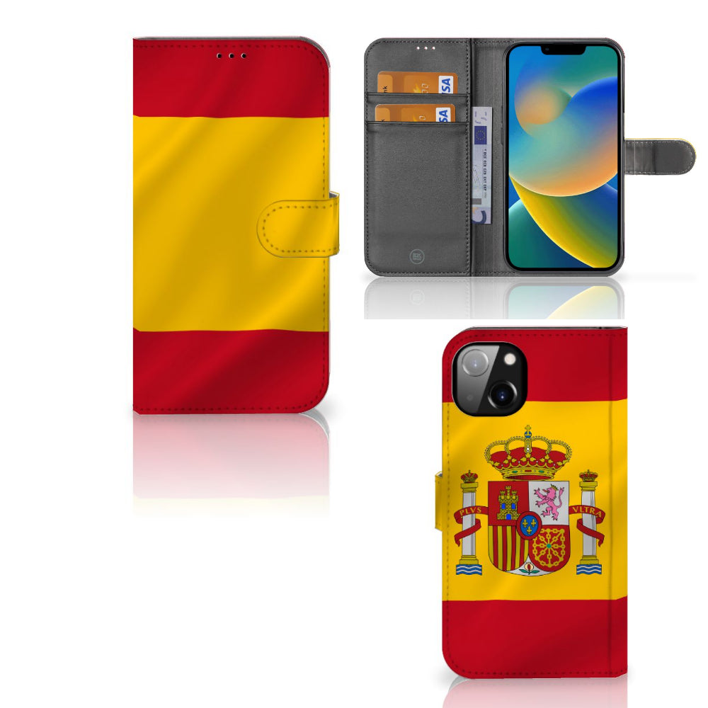 iPhone 14 Plus Bookstyle Case Spanje