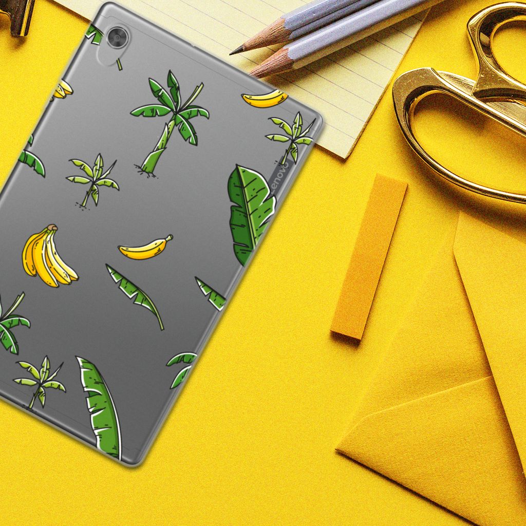 Lenovo Tab M10 HD (2de generatie) Siliconen Hoesje Banana Tree - B2C Telecom