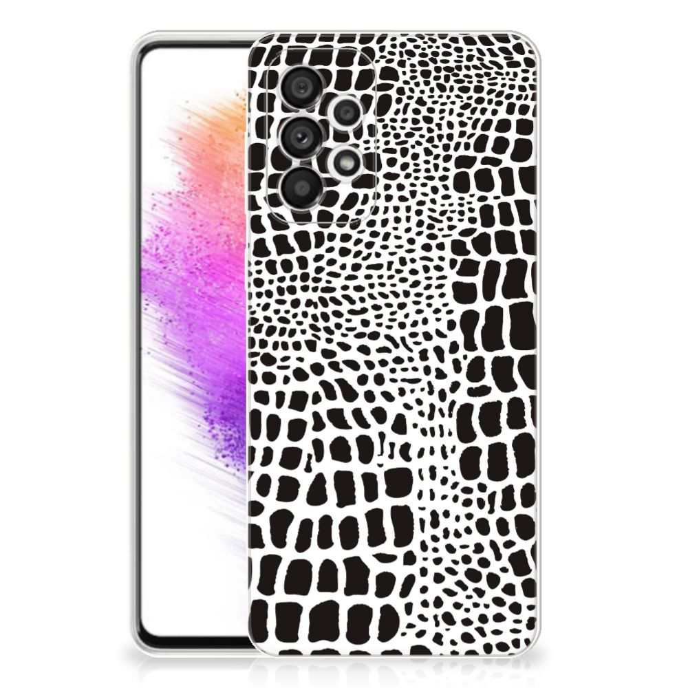 Samsung Galaxy A73 5G TPU Hoesje Slangenprint