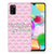 Samsung Galaxy A41 Silicone-hoesje Flowers Pink DTMP B2C Telecom