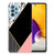 Samsung Galaxy A72 TPU Hoesje Zwart Roze Vormen