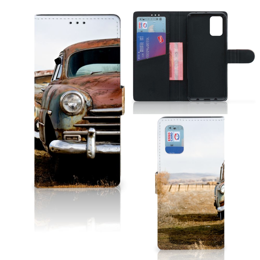Samsung Galaxy A02s | M02s Telefoonhoesje met foto Vintage Auto