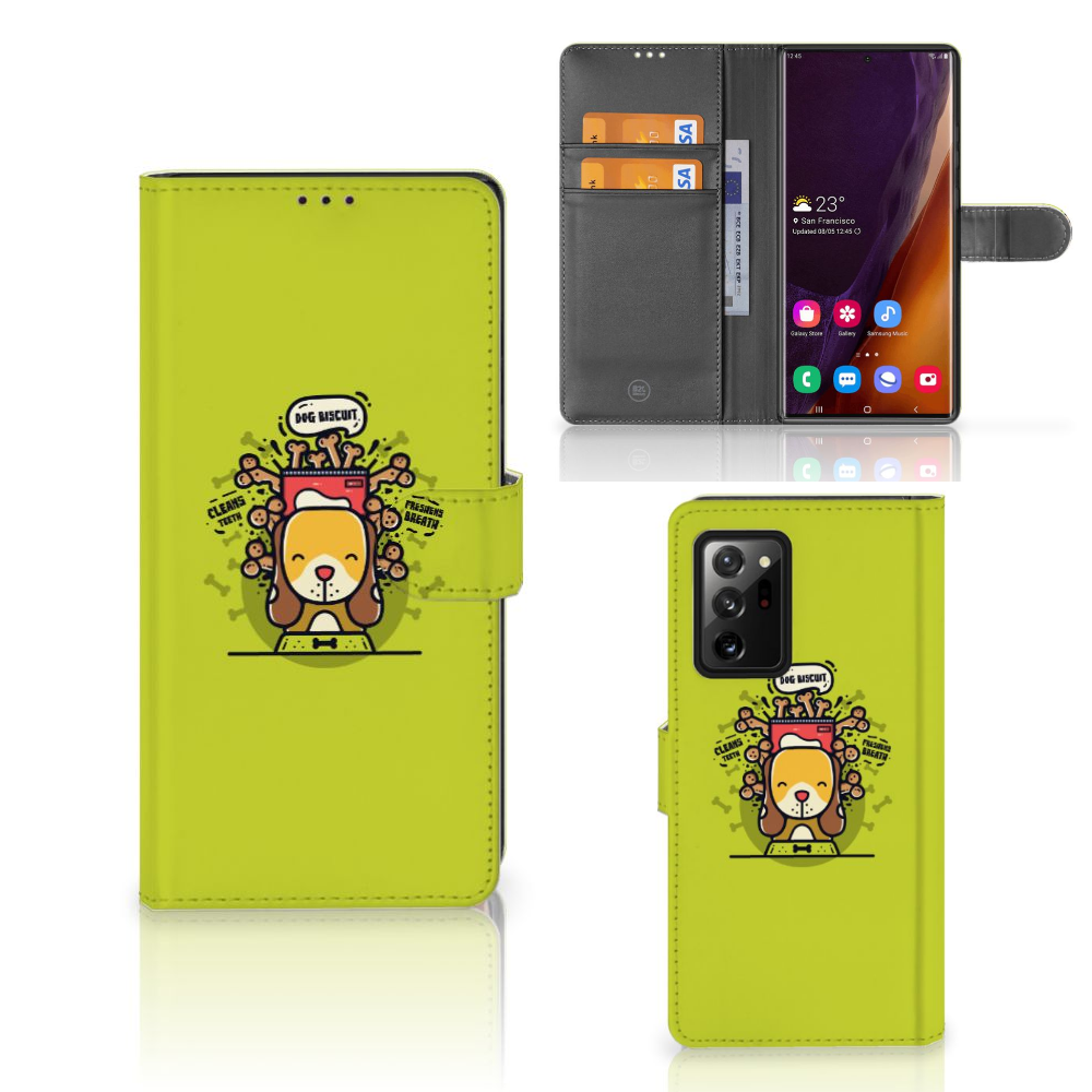 Samsung Galaxy Note20 Ultra Leuk Hoesje Doggy Biscuit