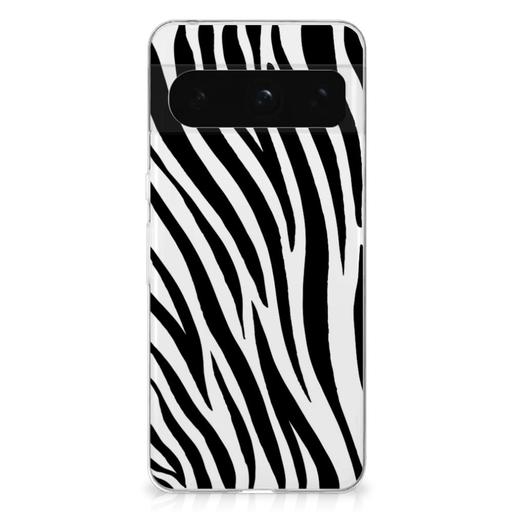 Google Pixel 8 Pro TPU Hoesje Zebra