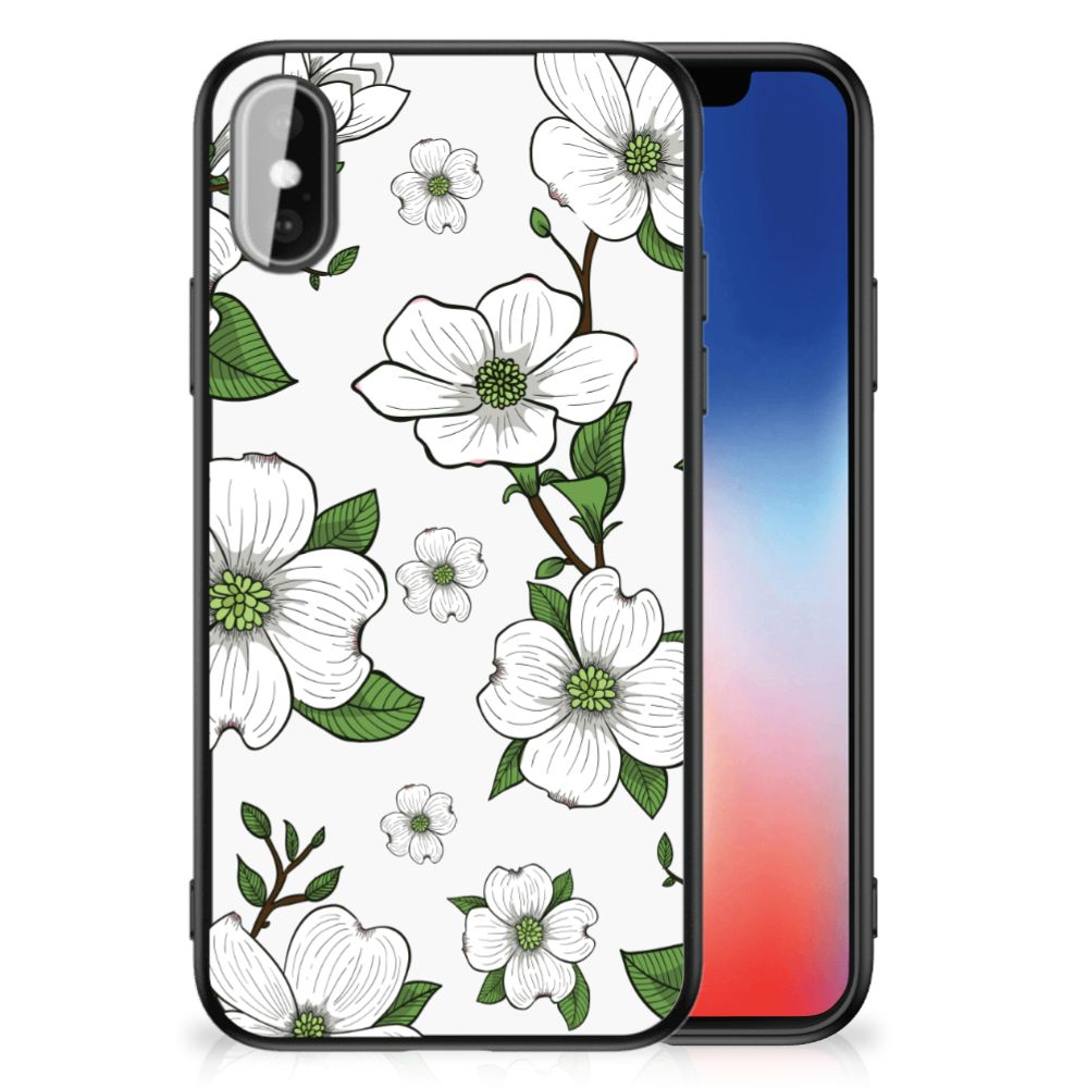 iPhone X | Xs Bloemen Hoesje Dogwood Flowers B2C Telecom