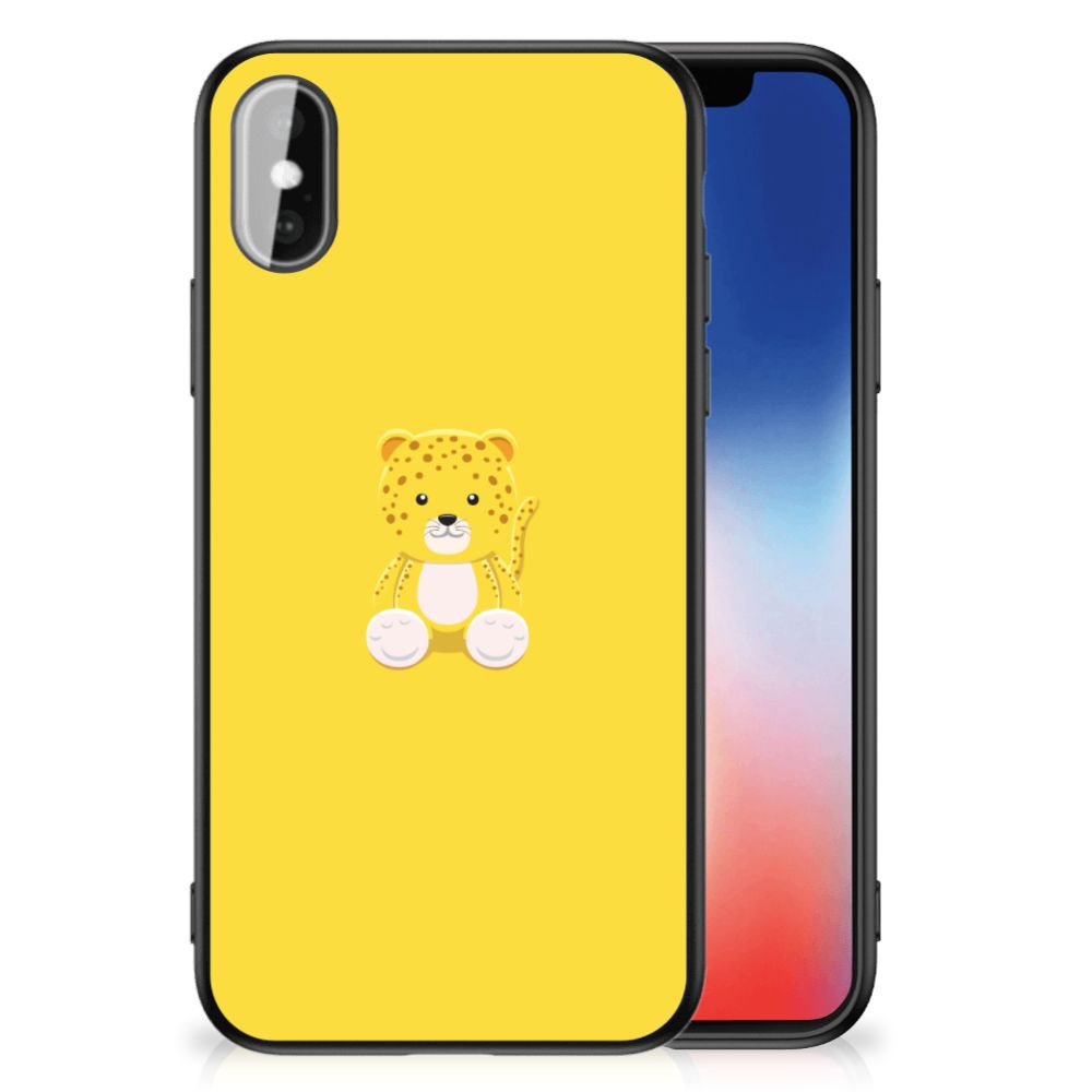 iPhone X | Xs Hoesje Baby Leopard B2C Telecom