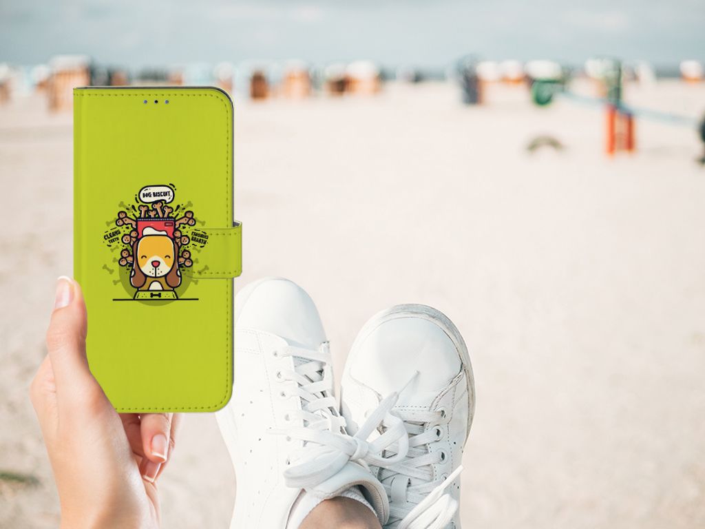 Samsung Galaxy A03s Leuk Hoesje Doggy Biscuit