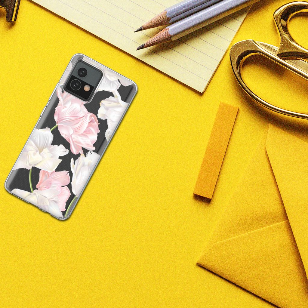 Motorola Moto G72 TPU Case Lovely Flowers B2C Telecom