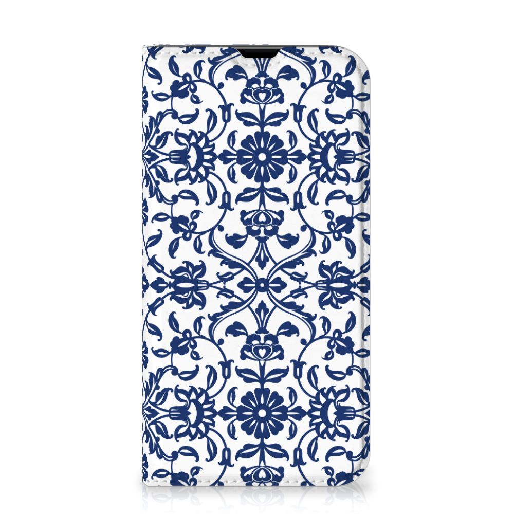 iPhone 13 Pro Smart Cover Flower Blue - B2C Telecom