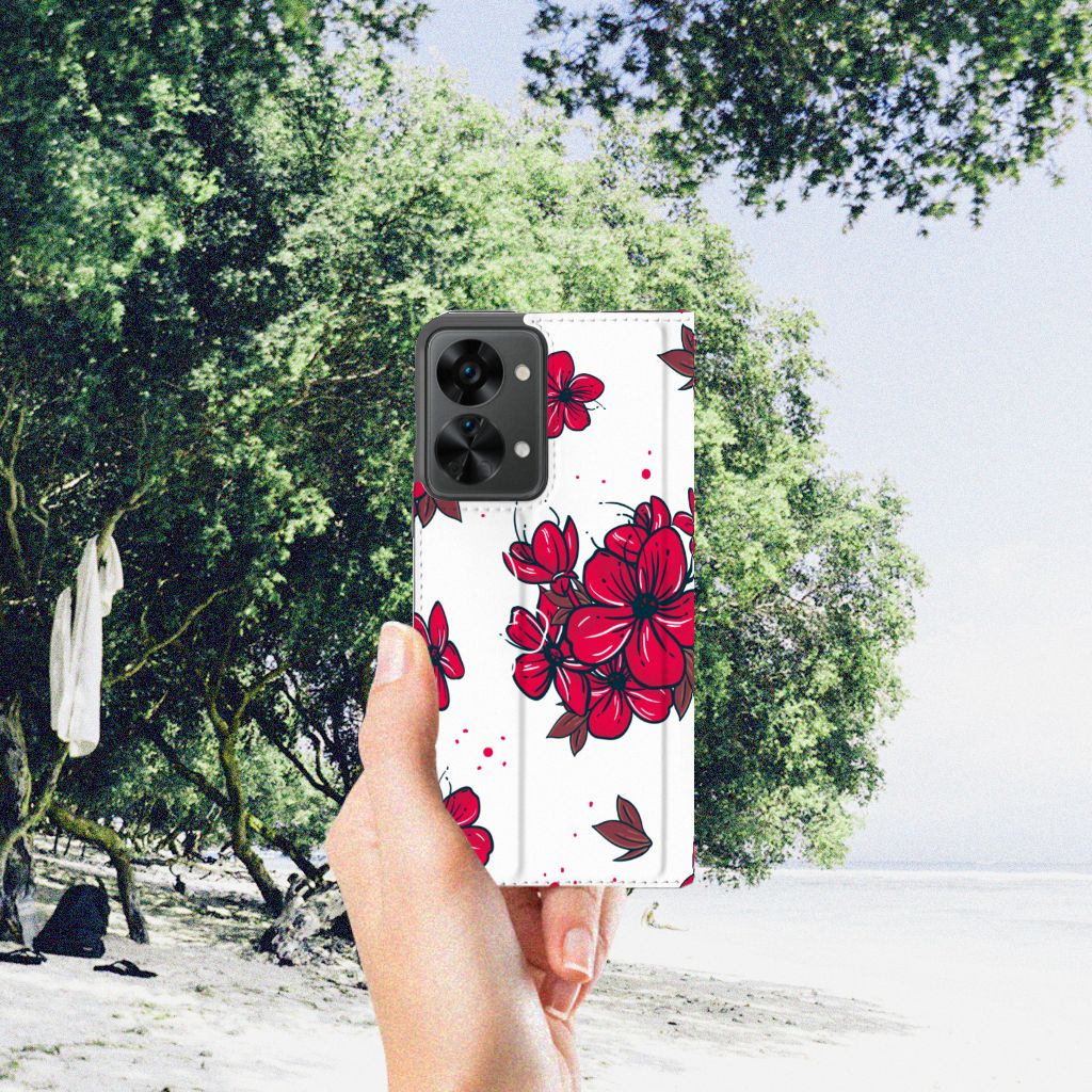 OnePlus Nord 2T Smart Cover Blossom Red - B2C Telecom