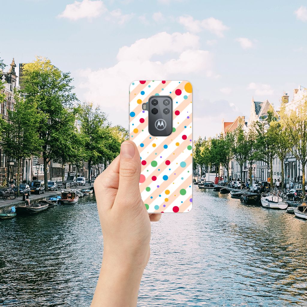 Motorola One Zoom TPU bumper Dots