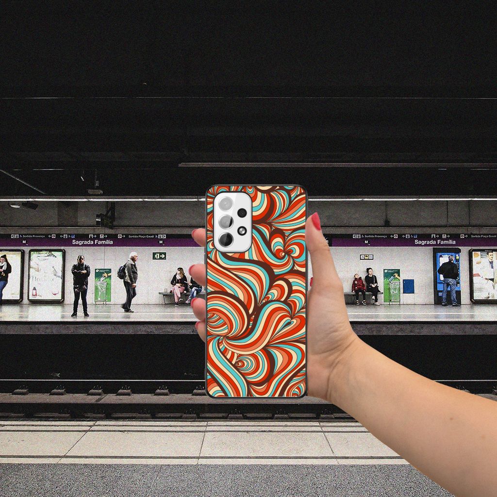Samsung Galaxy A53 Leuk Telefoonhoesje Retro B2C Telecom