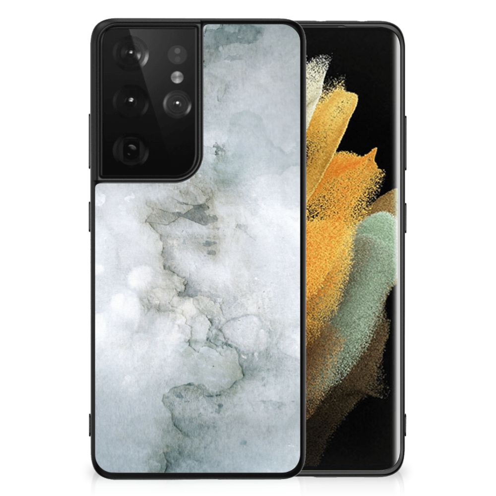 Kleurrijke Telefoonhoesje Samsung Galaxy S21 Ultra Painting Grey B2C Telecom