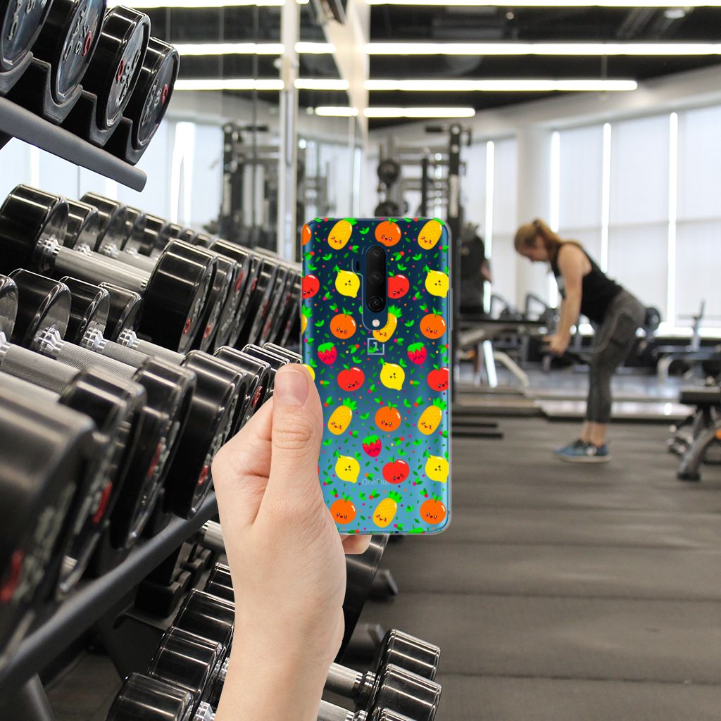 OnePlus 7T Pro Siliconen Case Fruits
