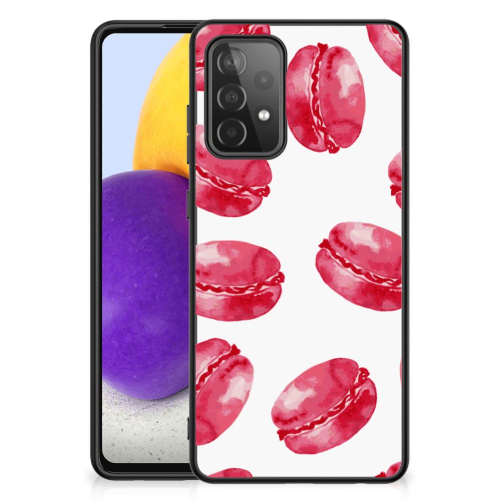 Samsung Galaxy A72 (5G/4G) Back Cover Hoesje Pink Macarons