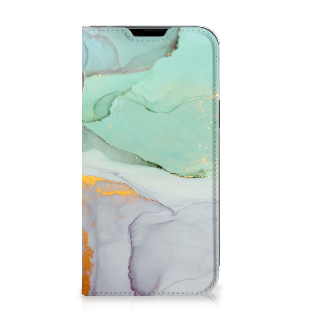 Bookcase voor iPhone 14 Plus Watercolor Mix