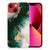 TPU Siliconen Hoesje voor Apple iPhone 13 Marmer Groen
