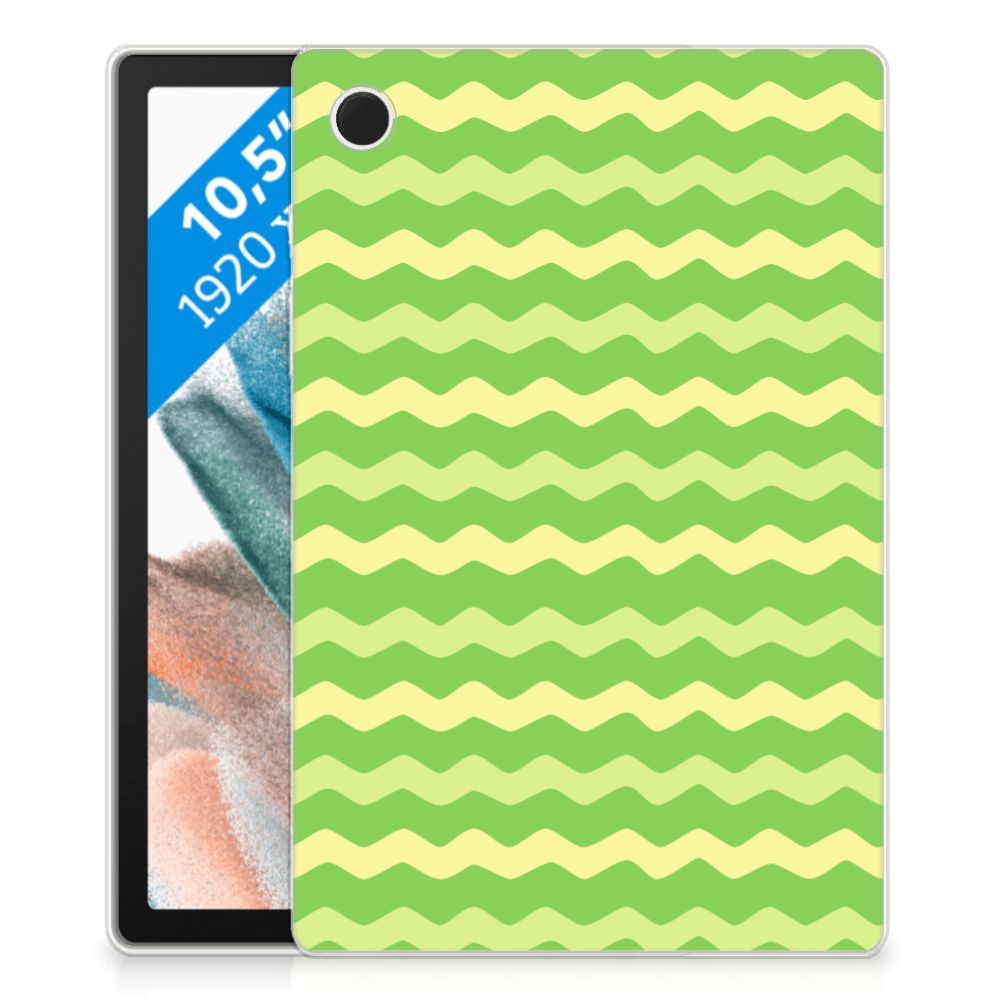 Samsung Galaxy Tab A8 2021/2022 Hippe Hoes Waves Green - B2C Telecom